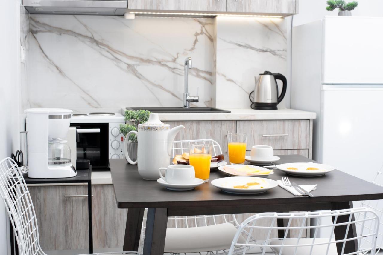Mk Summer Breeze Luxury Apartments Agia Pelagia  Bagian luar foto