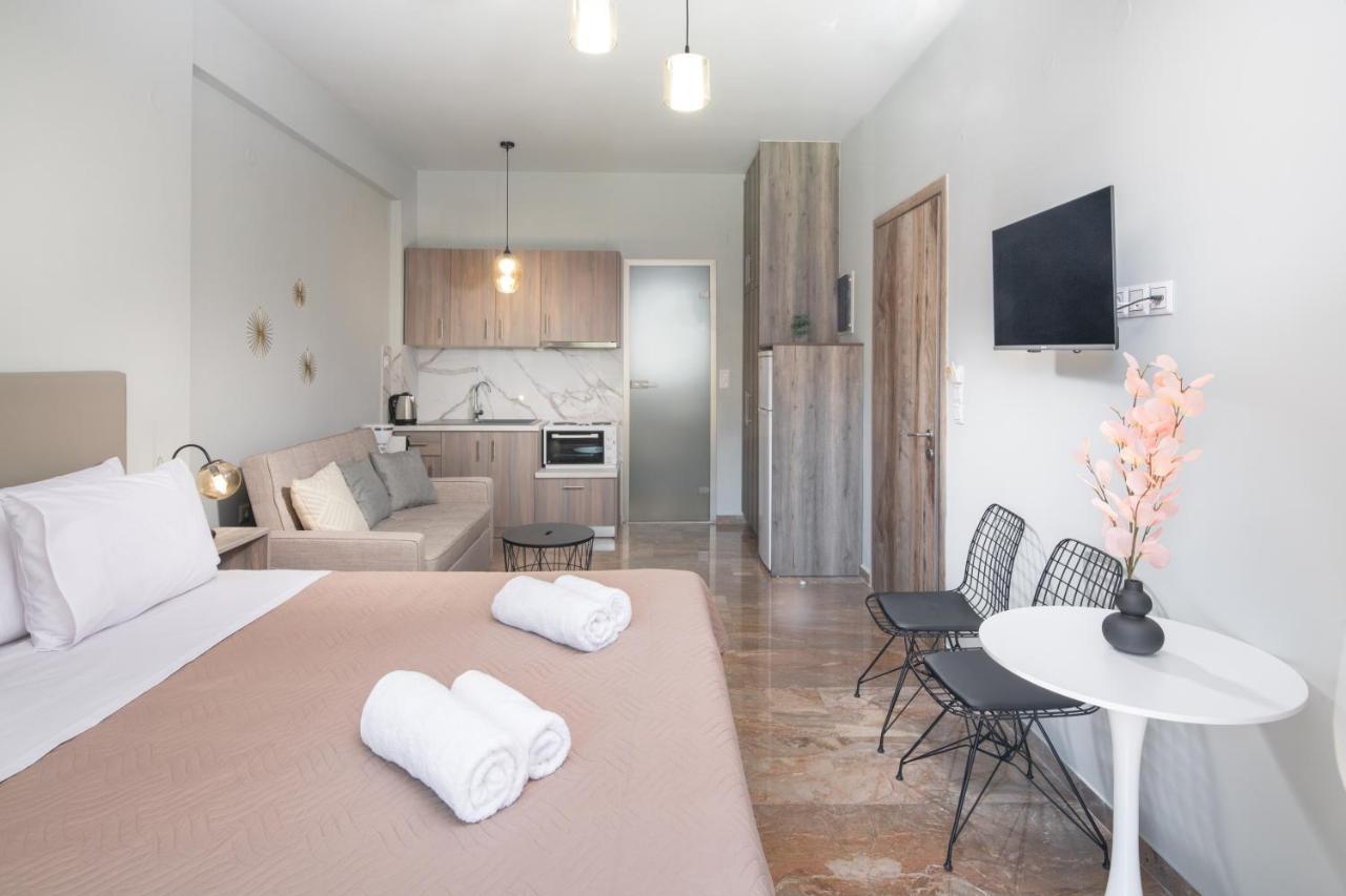 Mk Summer Breeze Luxury Apartments Agia Pelagia  Bagian luar foto