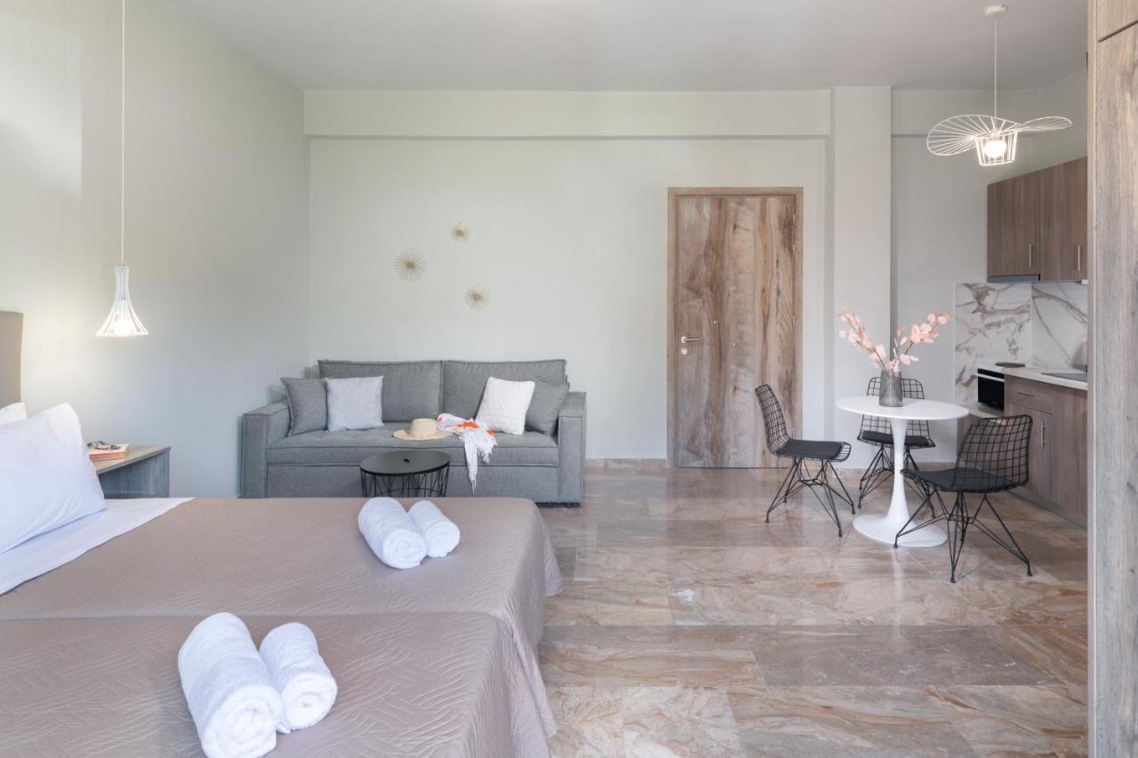 Mk Summer Breeze Luxury Apartments Agia Pelagia  Bagian luar foto